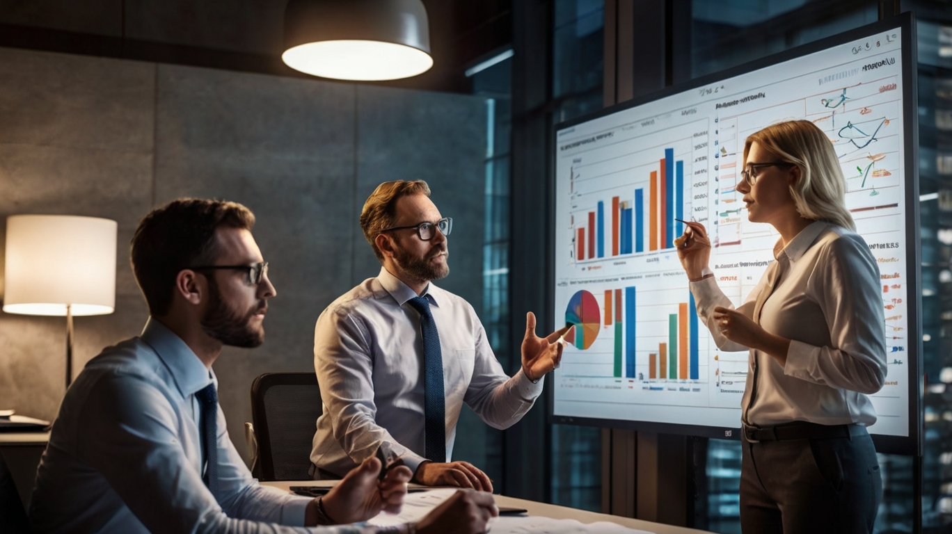 Finanzaudit-Team bei der Arbeit